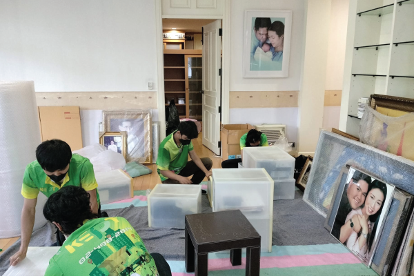 Dust protection wrapping for renovation